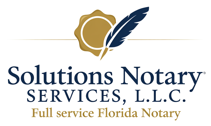 Solutions Notary Services L.L.C. logo